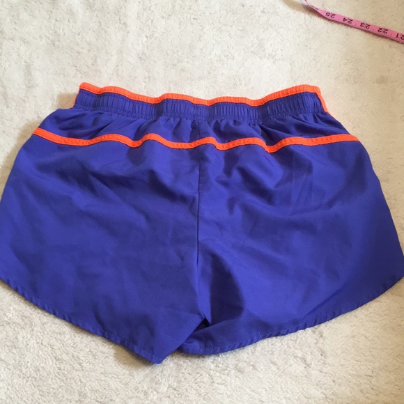 Danskin blue and orange workout shorts, in XS - Picture 6 of 7